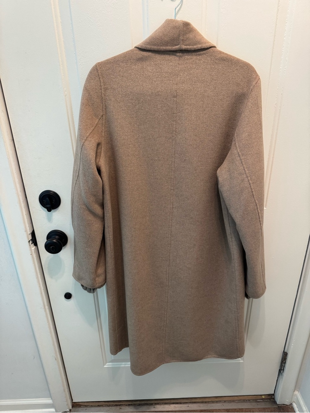 Splendid Camel Shawl-Collar Trench Coatigan - Picture 3 of 4